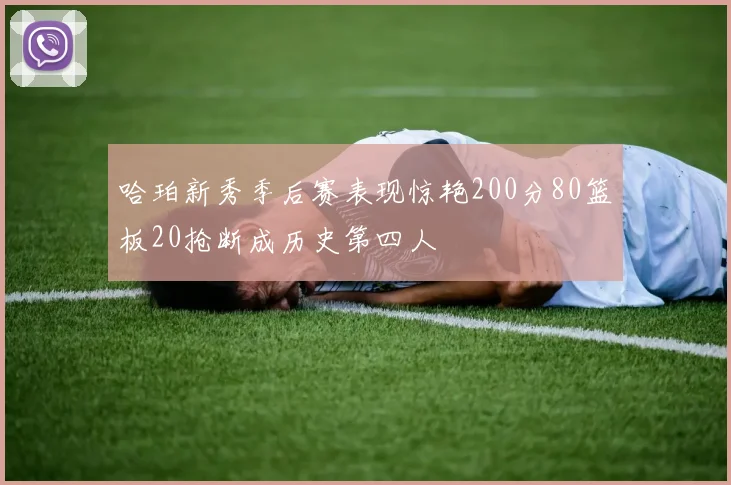 哈珀新秀季后赛表现惊艳200分80篮板20抢断成历史第四人